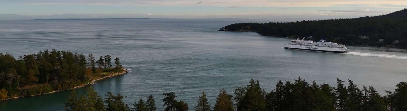Galiano & Saturna Islands landscape