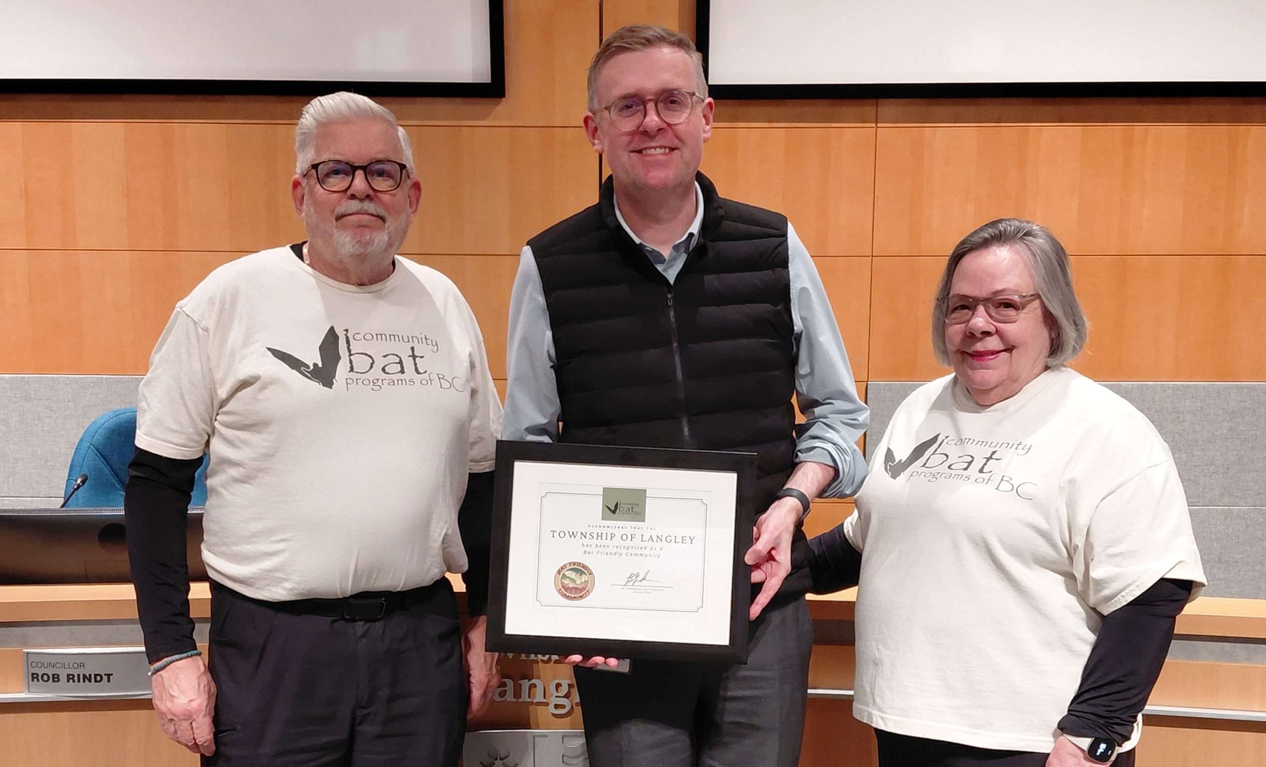 Township of Langley certified as Bat Friendly Community